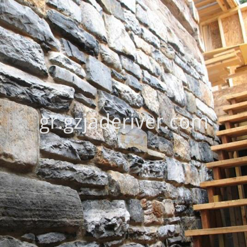 Indoor and outdoor artificial stacked stone